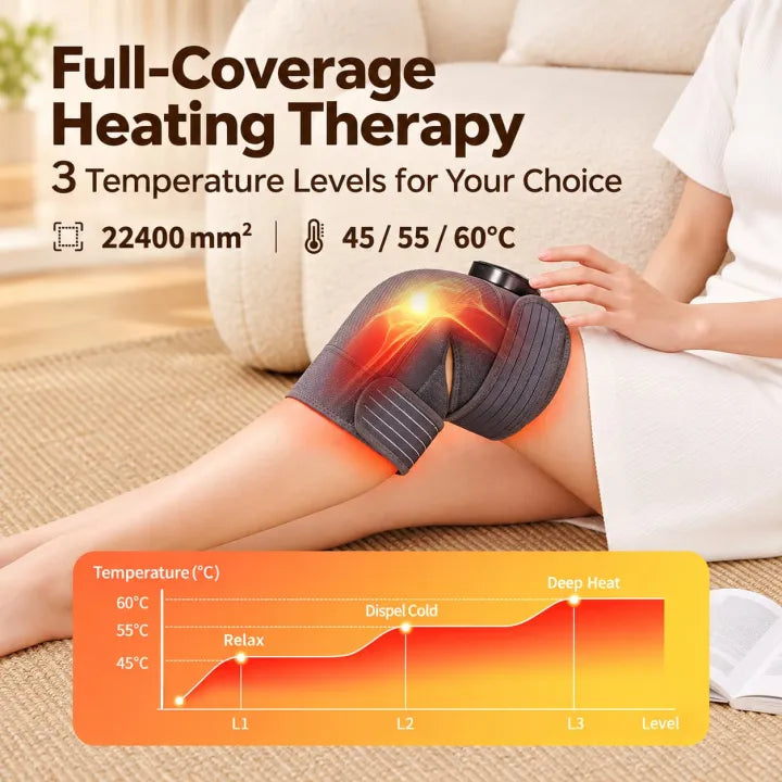Blueidea BLD-66 Hot Knee Massager Cordless Heated Knee Support