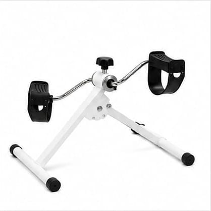 Foldable Mini Desk Cycle – Portable Leg & Arm Pedal Exerciser