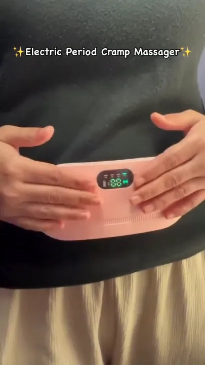Rechargeable Heating Belt for Menstrual & Back Pain – 3 Heat / 4 Vibration Modes
