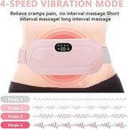 Rechargeable Heating Belt for Menstrual & Back Pain – 3 Heat / 4 Vibration Modes
