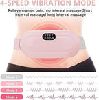 Rechargeable Heating Belt for Menstrual & Back Pain – 3 Heat / 4 Vibration Modes