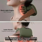 4D Neck & shoulder Massager with Heat,  Back & Hand Massager, Pain Relief, Muscle Relaxation